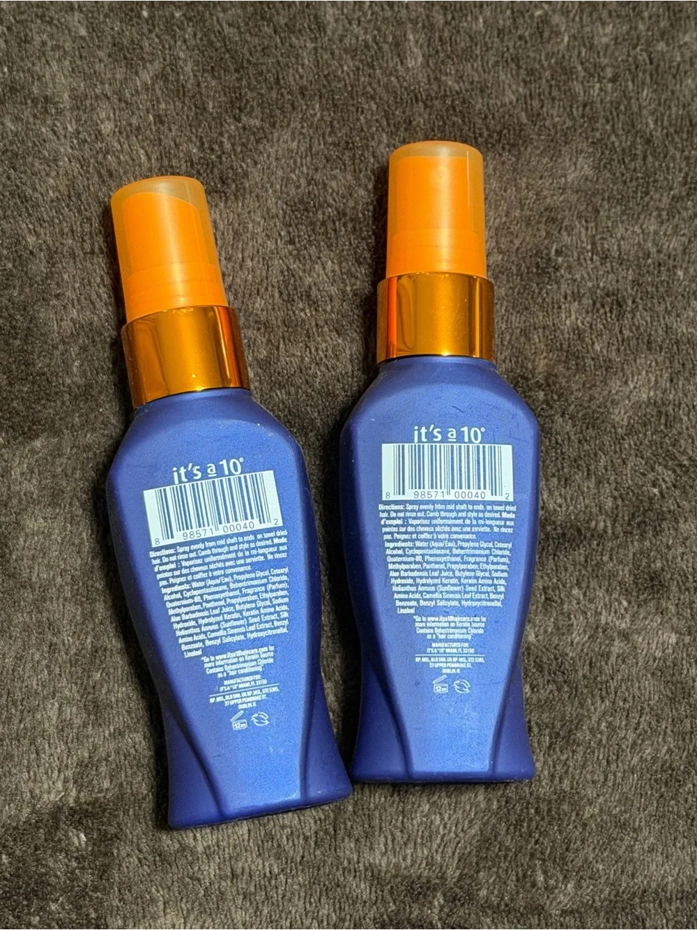 It’s a 10 Miracle Leave-In Plus Keratin Spray SET BOTH BRAND NEW